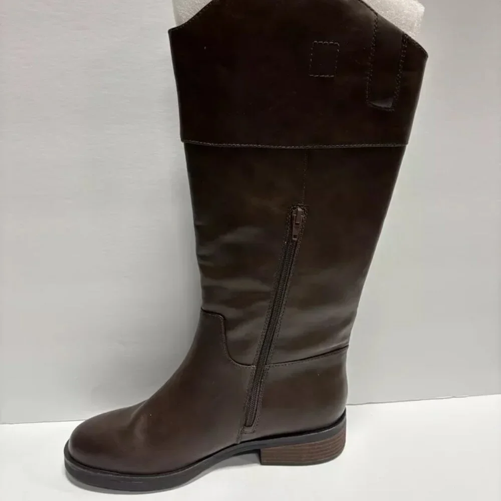 Crown Vintage Women's Tall Wide Calf Winter Boots